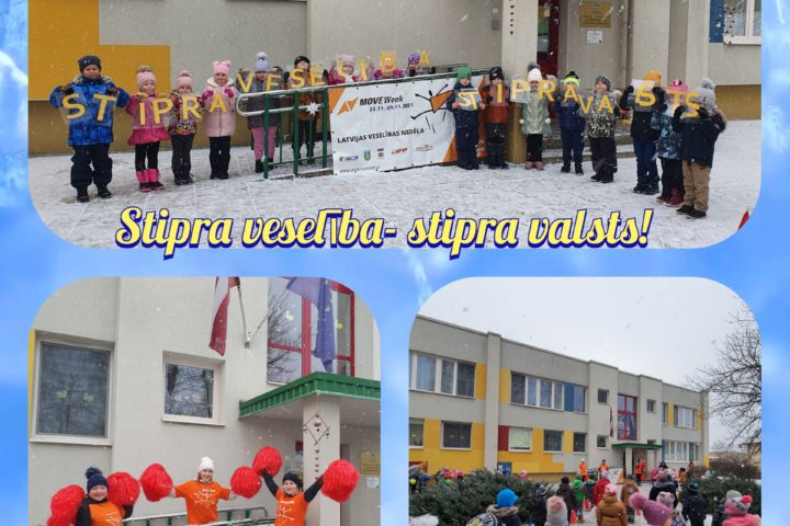 ,,Stipra veselība –stipra valsts!” : VESELĪBAS NEDĒĻA 2021