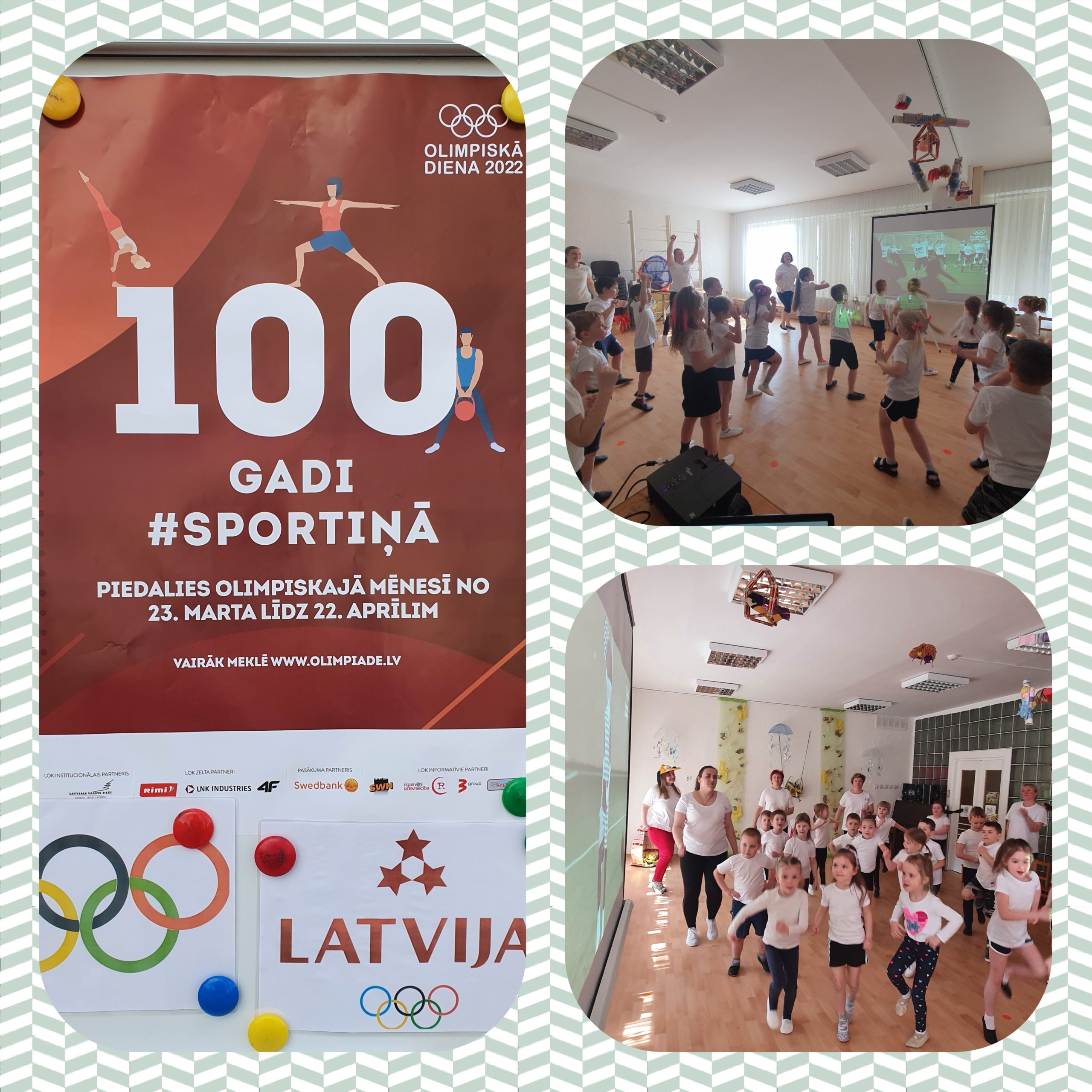 ,,Aprīlis- Olimpiskais mēnesis”